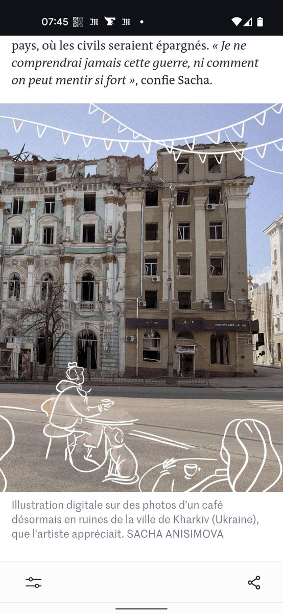 Puissance évocatrice du dessin : Sacha Anassimova reconstitue les vies volées de ses compatriotes /  à lire  <a href="/lemondefr/">Le Monde</a>