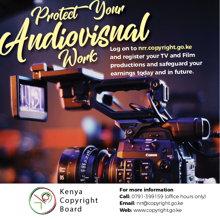 KenyaCopyright's tweet photo. Registration of copyright works has never been this easy. Wherever you are, you can register all your copyright works of sound recording, audio visual, musical, books etc. 
Follow the link https://t.co/dX6lPa97Za to register. Its free for now! https://t.co/1AqMiGD8A8