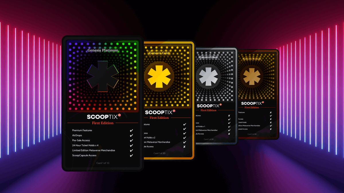 To all our #GenesisNFT winners, we are getting ready to drop the #NFT into your wallets! Keep an eye out for them :D 

#web3community #ticketing #indieartist #independentmusic