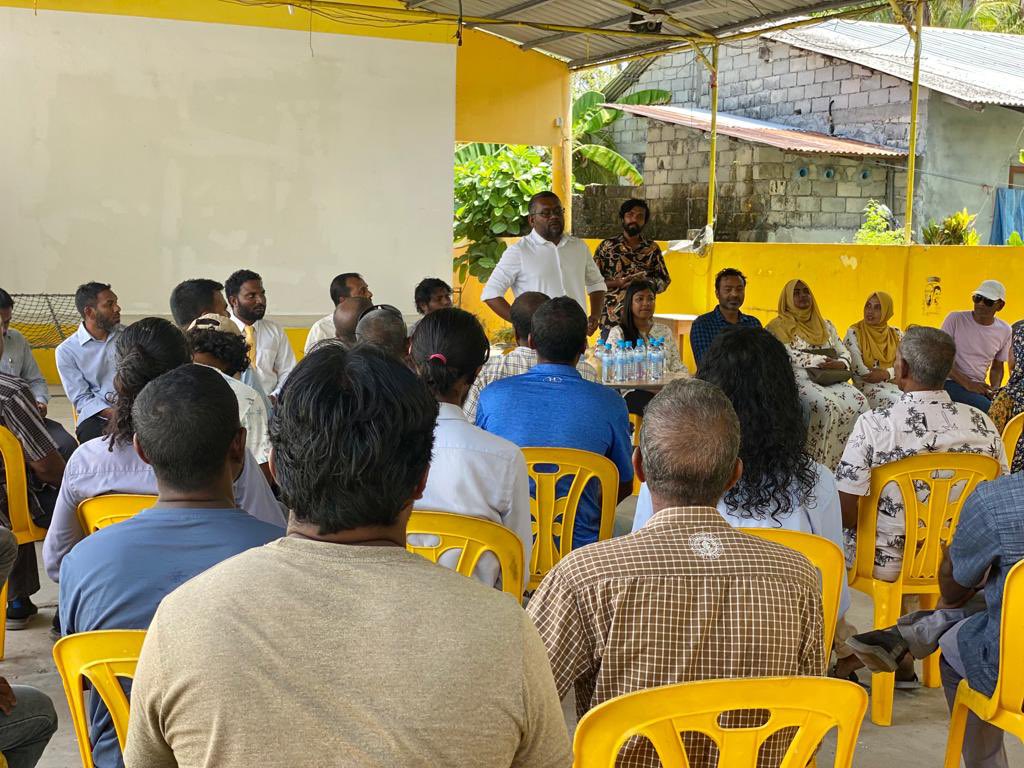 mrsays_'s tweet image. N.Lhohi campaign team badhaluvun.
#MDPhingaalan