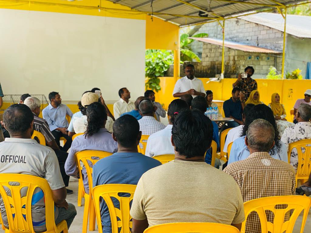 mrsays_'s tweet image. N.Lhohi campaign team badhaluvun.
#MDPhingaalan