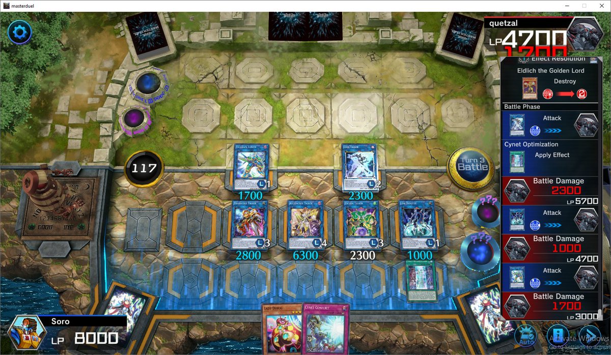 yojimbo_87's tweet image. Finally I achieved #extralink #codetalker in #YuGiOhMASTERDUEL