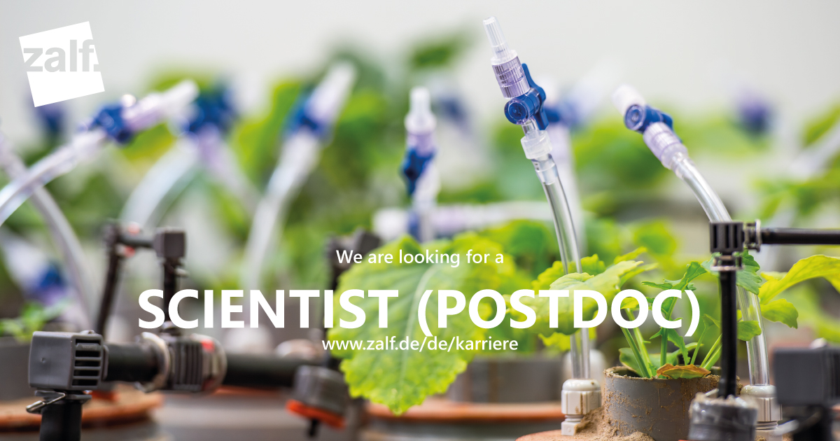 #jobangebot
For the interdisciplinary team of the BonaRes Center, we are looking for a highly motivated postdoc to develop methods and compile indicators for assessing the sustainability of agricultural soil management options. 
more informations:
zalf.de/de/karriere/st…