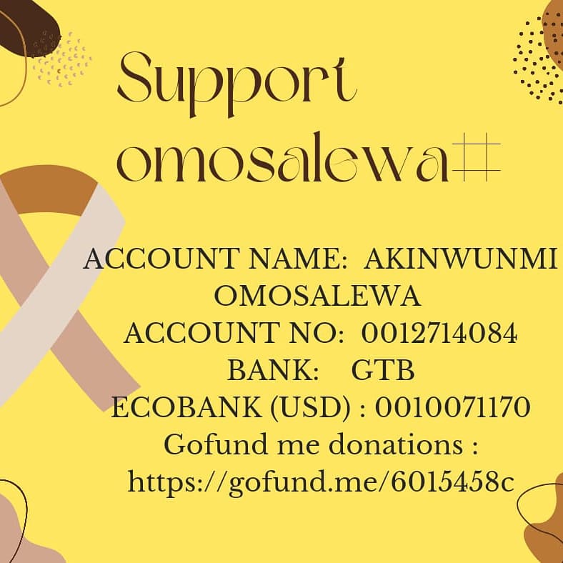 ijebu_garri's tweet photo. Omosalewa Akinwunmi is a 33 year old Pharmacologist from Ekiti State, who urgently needs a double lung transplant.The cost is N45M, &amp; N23M has been raised so far.Please donate to help #SaveOmosalewa .No amount is too small to donate pleaseThank you so much.Every donation matters. https://t.co/2TRsvBqOwh