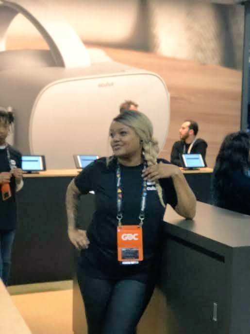 customcraftshit's tweet photo. that one time at the Game Developers Conference in 2018 in San Francisco when I was the team lead of the Oculus Go bar.
the same year and location of its release.
#gdc2018 #gdc2022 #blackwomenintech #virtualrreality https://t.co/5JD3EQwN3U
