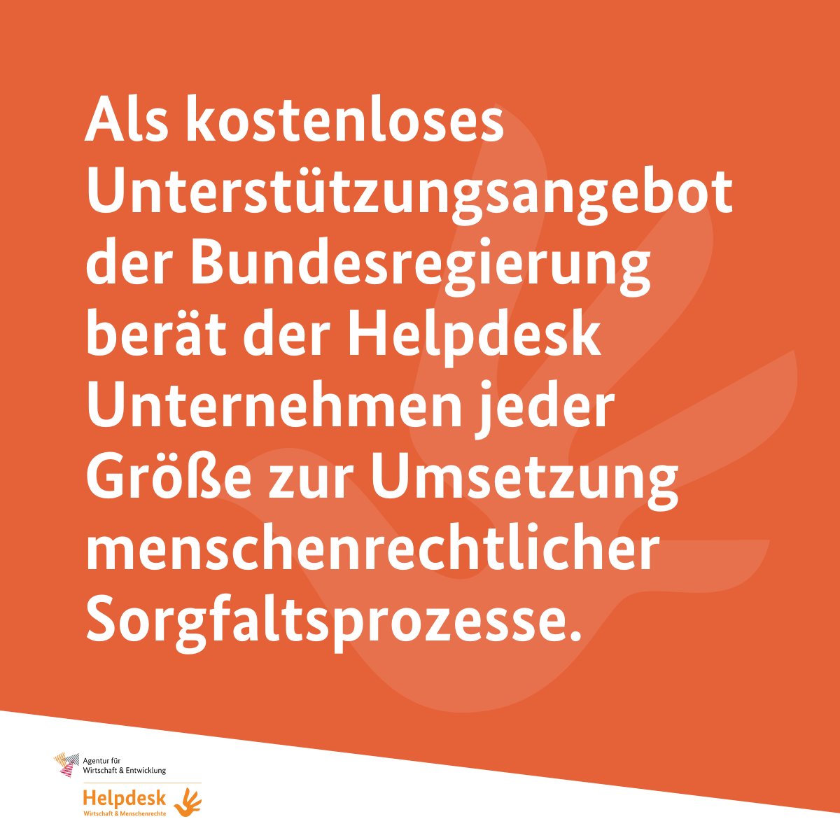 HelpdeskWiMR's tweet photo. Wir freuen uns auf spannende Diskussionen zum Thema #Nachhaltigkeit, #Menschenrechte &amp; #Lieferkette: Der #HelpdeskWiMR startet heute seine Twitter-Präsenz - und ist jetzt noch gezielter für Sie da! #bizhumanrights https://t.co/7WLewCINsp