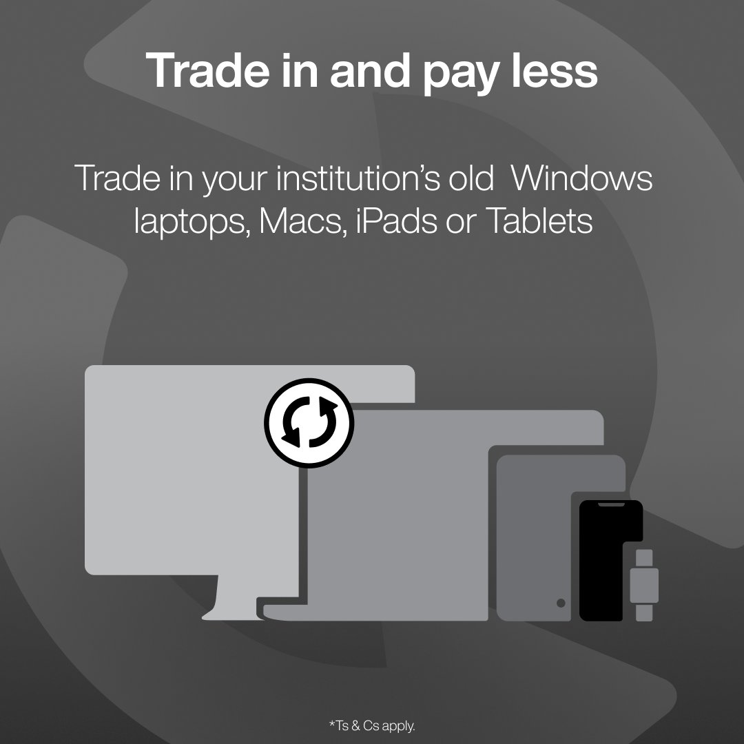 iStore Education tweet media