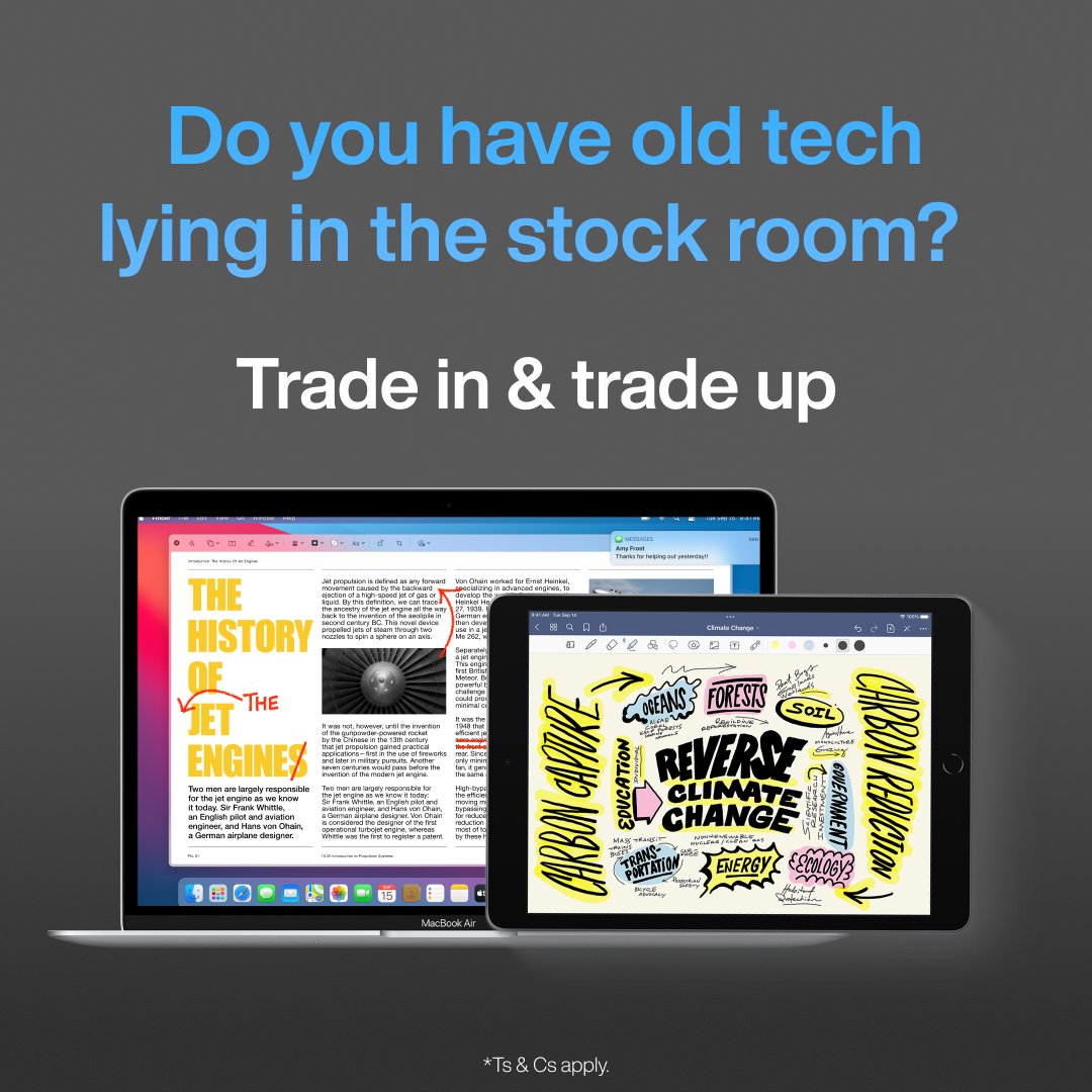 iStore Education tweet media