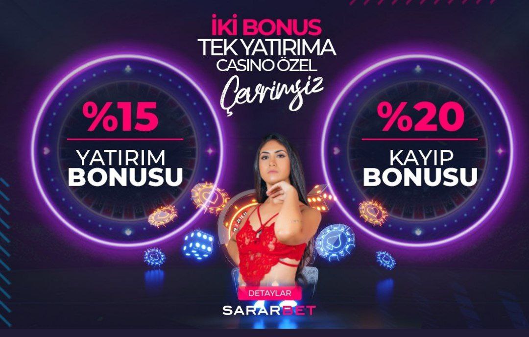 🎰CASİNO ÖZEL🎰

💰Tek Yatırım, 
           🎁 İki Bonus 🎁

💫💪Yapacağınız Her Yatırıma %1️⃣5️⃣ Yatırım Bonusu🎉🎁

    🔥 Bittimi Bitmedi 🔥

🎰💰🚀Kayıp Yaşamanız Durumunda Bonus ile 🎉 %2️⃣0️⃣ 
Kayıp Bonus Talep Edebilirsiniz💪🎉
