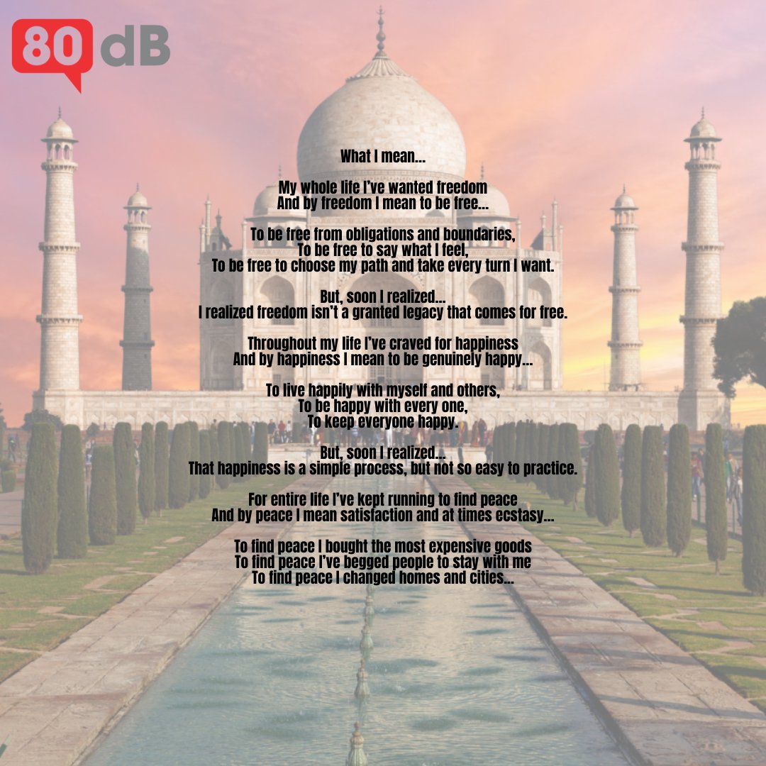 80dB_Comm's tweet photo. The in-house poets of 80dB Communications bare the windows to their souls and weave their musings into delightful poems, for this World Poetry Day ❤️. Todays piece is by @UmangGaba 

#WorldPoetryDay #Poetry #PR #PRAgency #80dB https://t.co/Mo2lOSA5HL