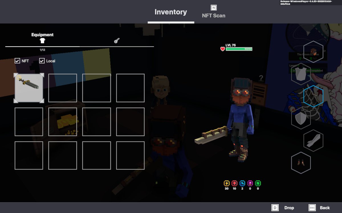 gourjo3's tweet photo. @TheSandboxGame I just participated in the daily #SandboxAlphaS2Contest for a chance to earn up to 1,000 $SAND! Starting March 19 - Gather the equipment. Check out my screenshot below!
👇 #SandboxAlphaS2 My eqipment!! https://t.co/AsKG5OXZt5