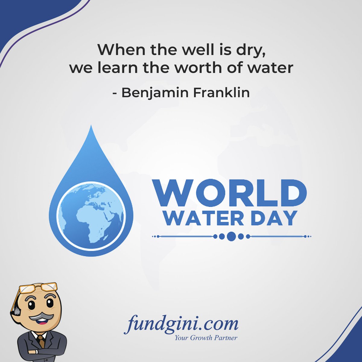 fundgini's tweet photo. Water is life and in order to save life on our planet, we need to save water. Warm wishes on the occasion of world water day to all.
#savewatersavelife #preciouswater https://t.co/bIaIzTw5C8 https://t.co/IKgfLCT8a8