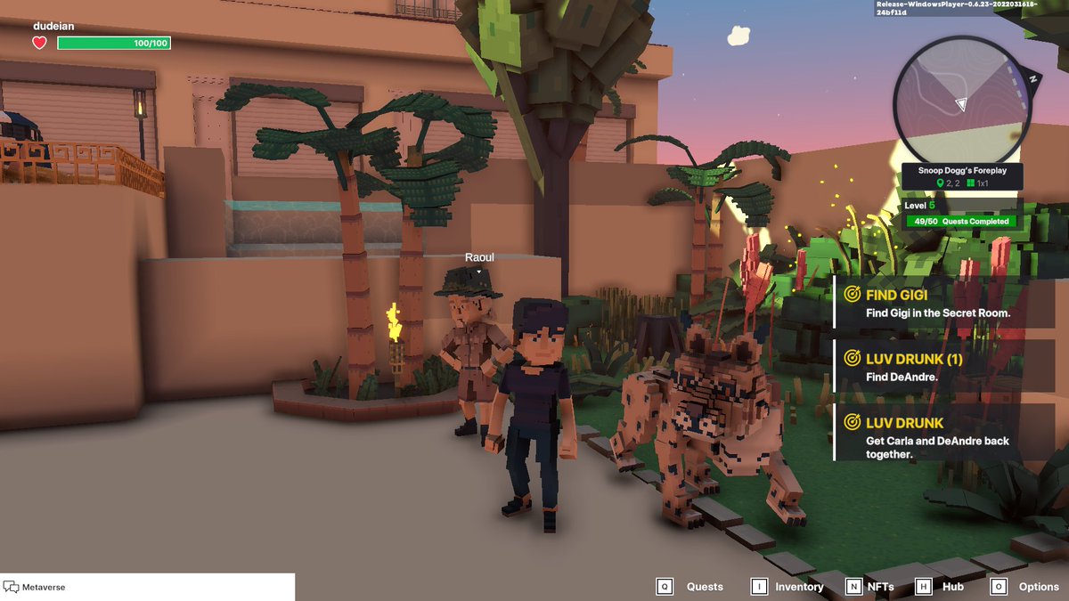 dudeian_'s tweet photo. @TheSandboxGame I just participated in the daily #SandboxAlphaS2Contest for a chance to earn up to 1,000 $SAND! Starting March 21 - Find Martha in the Snoop Dogg Mansion. Check out my screenshot below!
👇 #SandboxAlphaS2 https://t.co/C3psZkHkoN