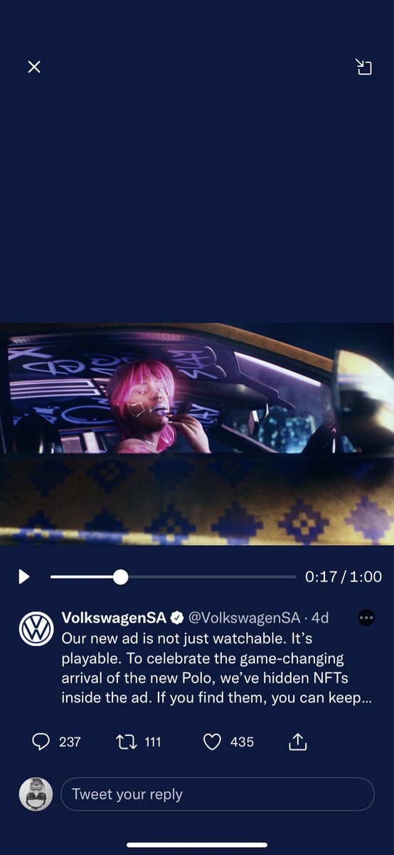 tylbrand's tweet photo. @VolkswagenSA Gold car, pattern looks similar? #GameOnVW #NewPolo https://t.co/BbGlvVkNl7