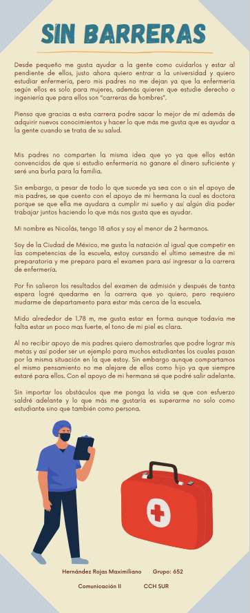Max_jrh's tweet photo. #Género_Sustentabilidad
#Construcción_Personajes
#TallerComunicación2_CCHSur https://t.co/Wcn4ktvJDm