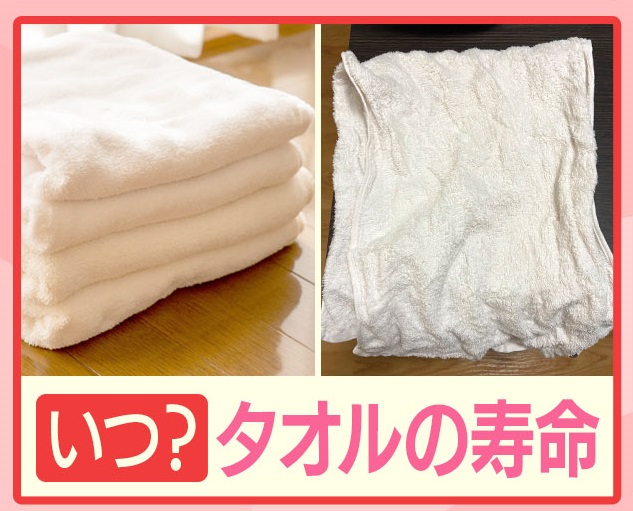 タオルの寿命 交換はいつ Twitter