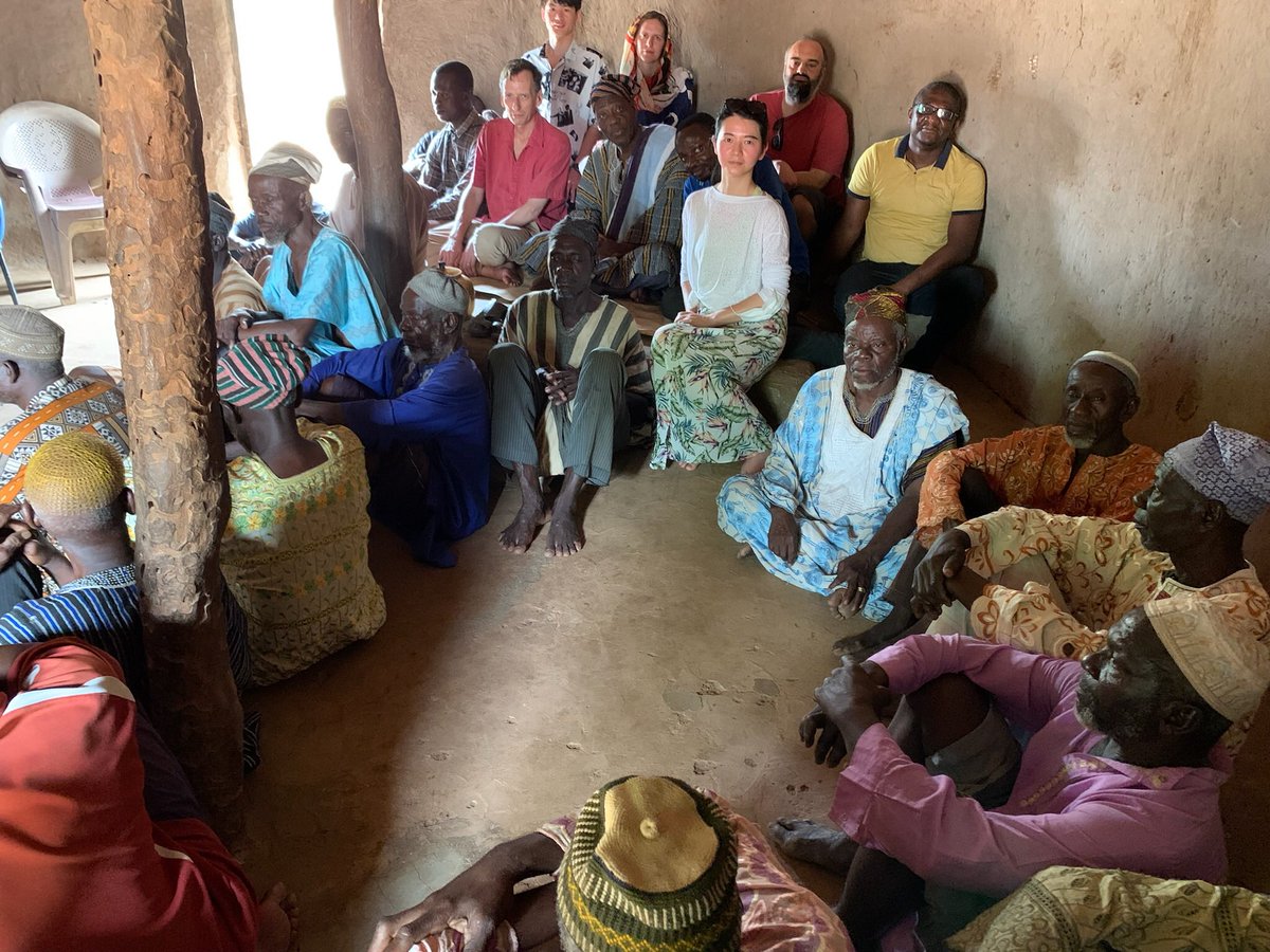 qlwu's tweet photo. We met with the village chief and many lovely farming families in Tugu village yesterday, where they gracefully allowed our partners @ADRAIntl @asarefi17 to take valuable 🌽 measurements in their farms during the past maize growing season. https://t.co/IW5IGx2INM