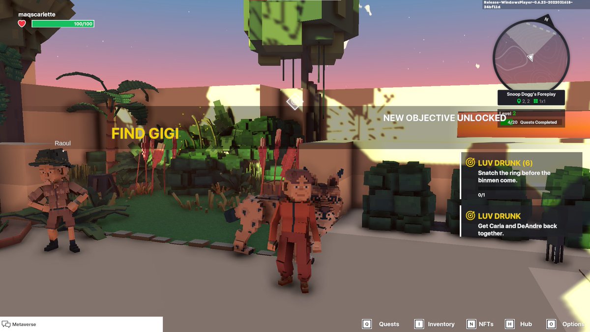 ScarletteMarqu2's tweet photo. @TheSandboxGame I just participated in the daily #SandboxAlphaS2Contest for a chance to earn up to 1,000 $SAND! Starting March 21 - Find Martha in the Snoop Dogg Mansion. Check out my screenshot below!
👇 #SandboxAlphaS2 https://t.co/Z5f6sZacIw