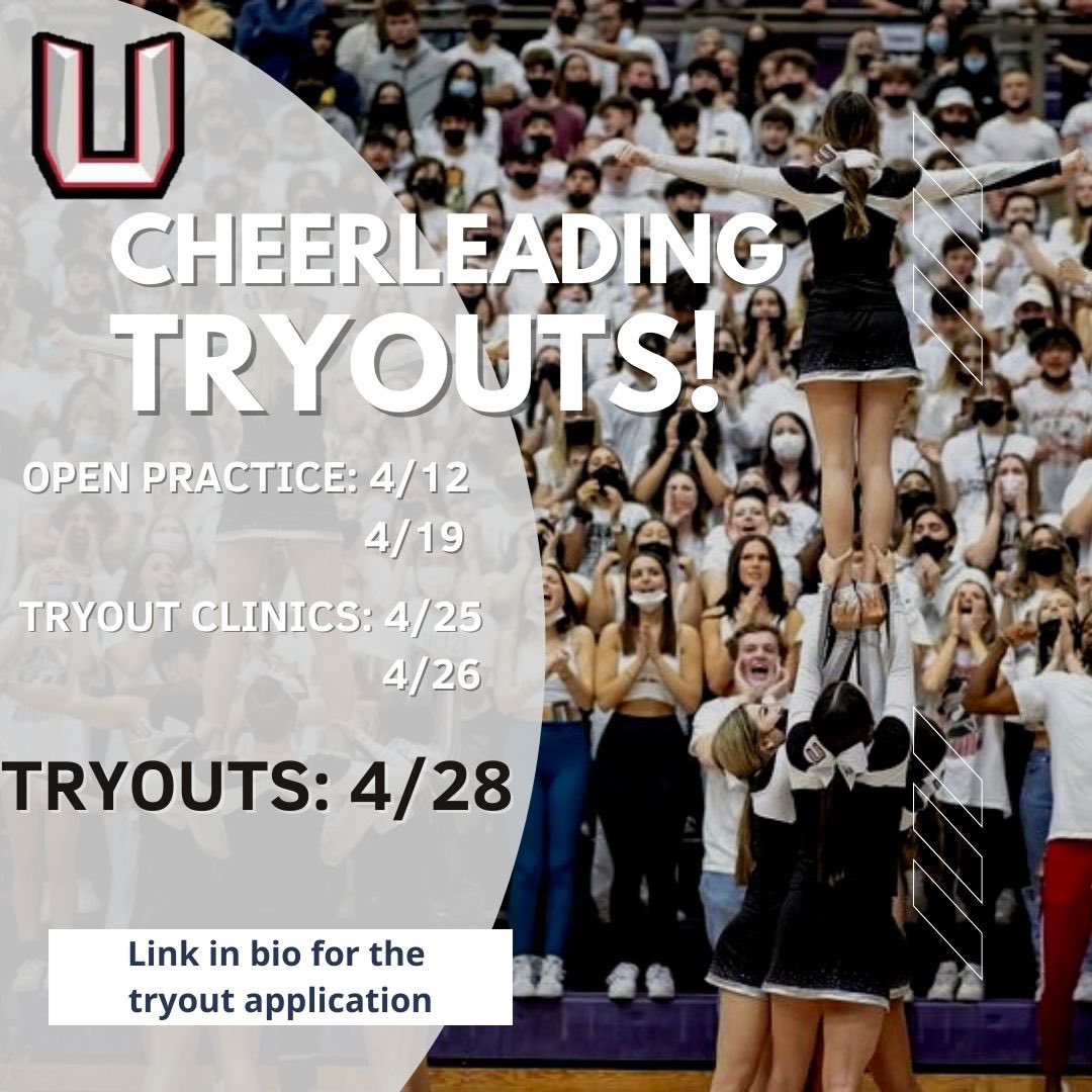uniontitancheer's tweet photo. Link to the application is in our Instagram bio. Submit the application and we will send you an invitation to access our BAND account with tryout information and material you will need to learn. https://t.co/Za3vHeqZdZ