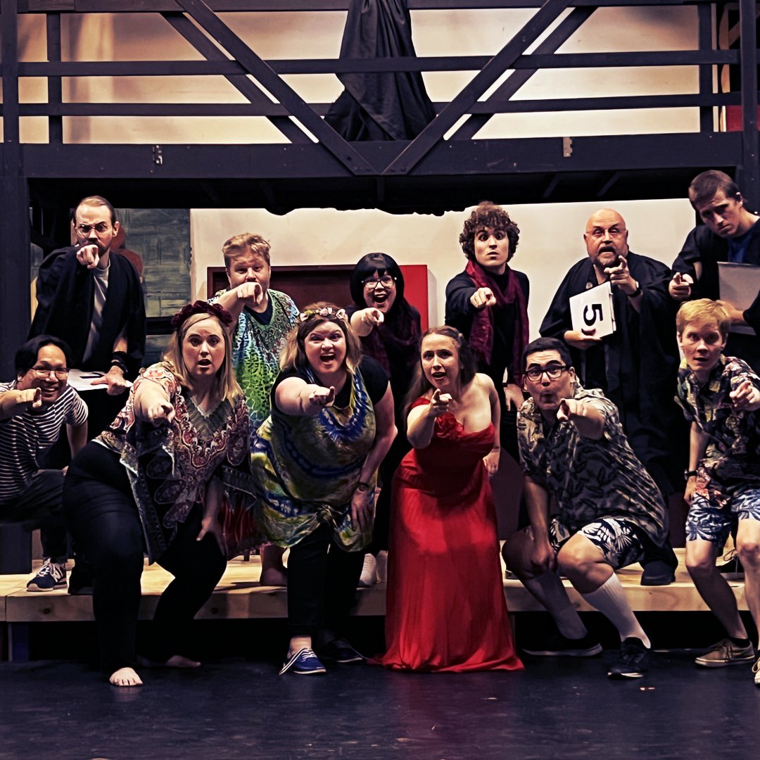 impromafia's tweet photo. We had a great opening weekend of "Masters of Theatresports" at @artstheatre, and we're BACK this Friday/Saturday. Join us for fun and silliness. https://t.co/zwFUf8ZQBL #Theatresports https://t.co/LdFE1mRlwa