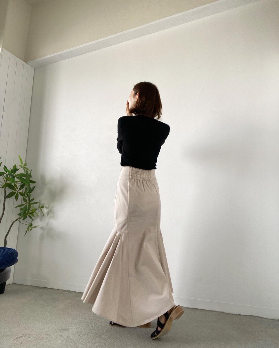 久しぶりの更新🌸スタイルボイスのマーメイドスカート可愛い〜☺️