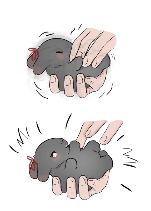 tickle tickle ~

#mdzs #wangxian #忘羡 #bunnies 