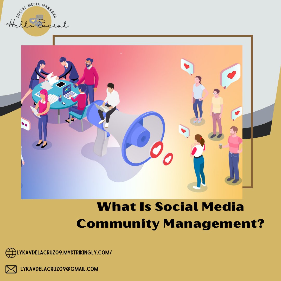 HellosocialLvdc's tweet photo. Social media community management refers to the process by which your company interacts with its social media audience. 

Let's learn and earn together! 
Website: https://t.co/B92Dut5NlC 

#hellosocialmanager #communitymanagement https://t.co/089YIzkvrf