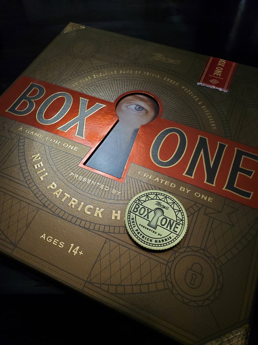 jo_bin's tweet photo. Solved it! So when is Box Two hitting stores, @theory11 ? And don't tell me it's not in the works, @ActuallyNPH. Just....ok? Thanks for the game! https://t.co/ehWHh87xfr