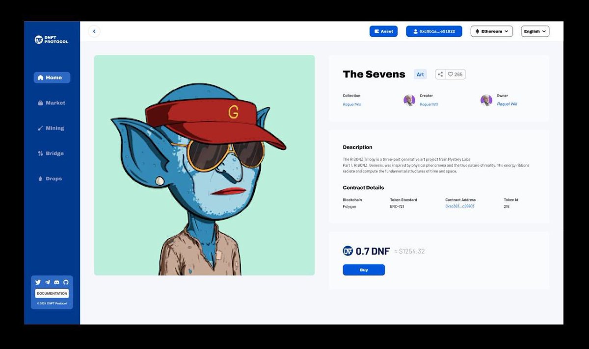 DNFTProtocol's tweet image. 👀DNFT NEW UI LOOK👀

🚀Check out the new look of DNFT interface 

🔥Easier to use 
🔥Better looking 

#DNFT #NFTs #NFTCommmunity #NFTMarketplace