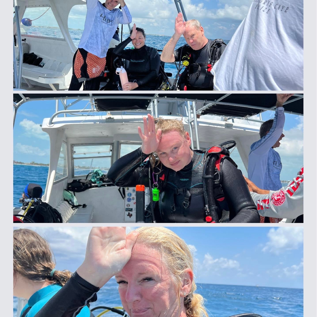 divegeorgia's tweet photo. Hand signal of the day! 🦈🦈🦈 https://t.co/bX9DY3XW34