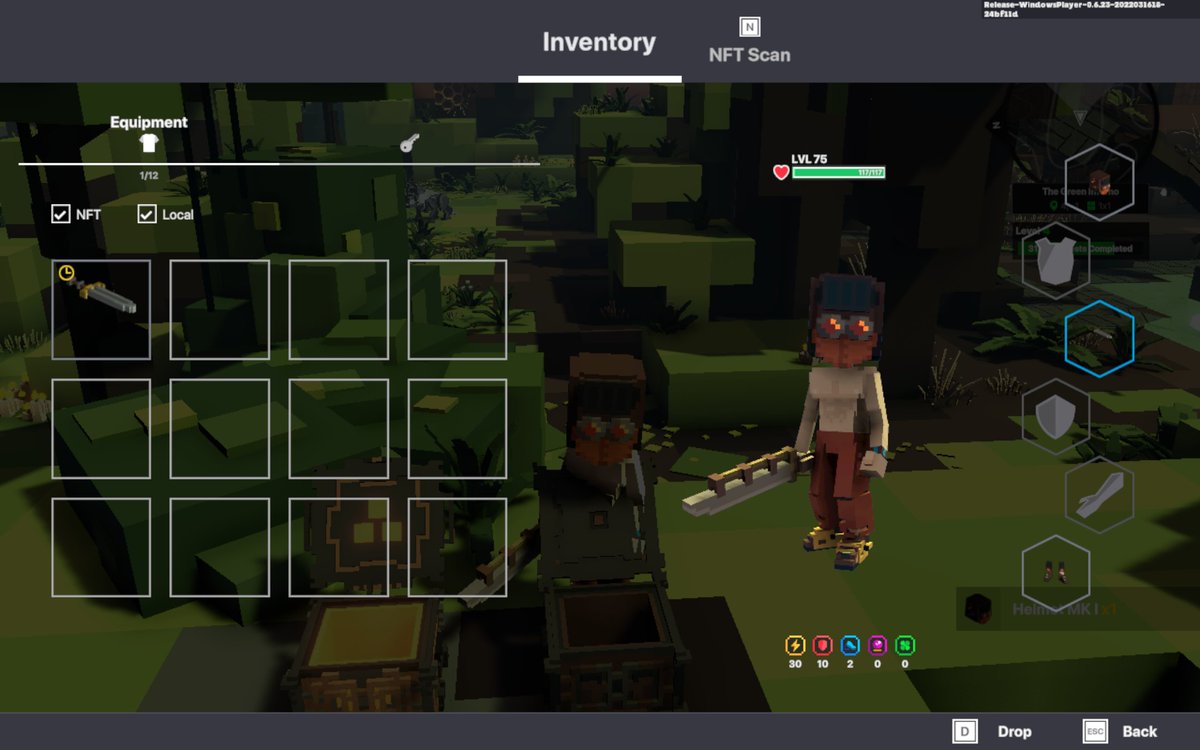 jhjhbb23's tweet photo. @TheSandboxGame I just participated in the daily #SandboxAlphaS2Contest for a chance to earn up to 1,000 $SAND! Starting March 19 - Gather the equipment. Check out my screenshot below!
👇 #SandboxAlphaS2 my eqip! https://t.co/VosRFr37zb