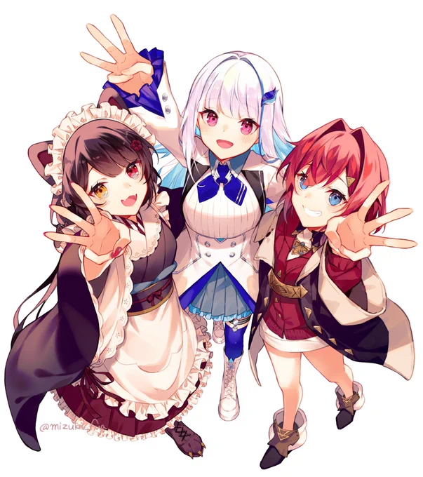こちら、イラストを制作させていただきました!
さんばか3周年おめでとうございます🎉
#さんばか3周年
#ヘル絵スタ
#絵ンジュ
#いぬいらすと https://t.co/o8iuXDcxyo 