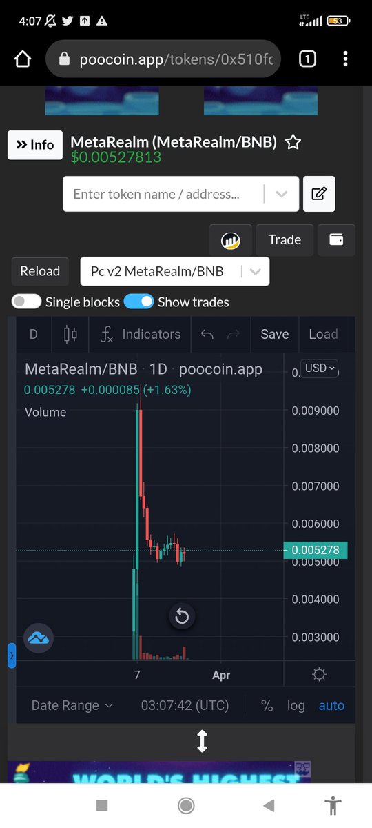 alex_bgdnvski's tweet photo. @Meta_Realm 100% Undervalued! 100% The next hidden gem! 100-1000x soon! MC: only 500.000!! That so much Pontetial! DYOR!! ✊😎❤️
Launched few weeks ago! Be early! 🔥🔥🔥 https://t.co/1J8dBu0qUV