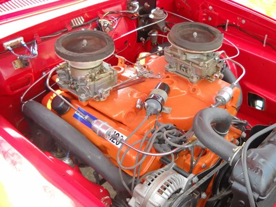 RetroCoast's tweet photo. Factory car in 1963, off the showroom floor.
Guess how many cubic inches?
(Hint: it starts with a 4)
#MaxWedge #1960s https://t.co/KMlYtUeN64