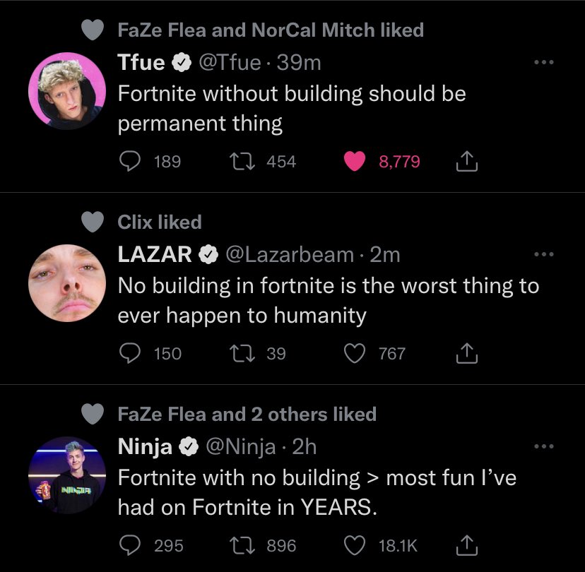 Section10gg's tweet photo. Who do you agree with! #Fortnite https://t.co/7oQlIJ4gCV
