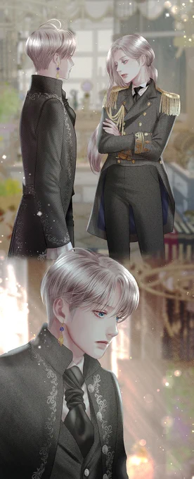 예전에 그렸던 삽화 중...저의 첫 로판ㅎㅎ
네이버 웹소설 [꽃이기를 거부한다] 