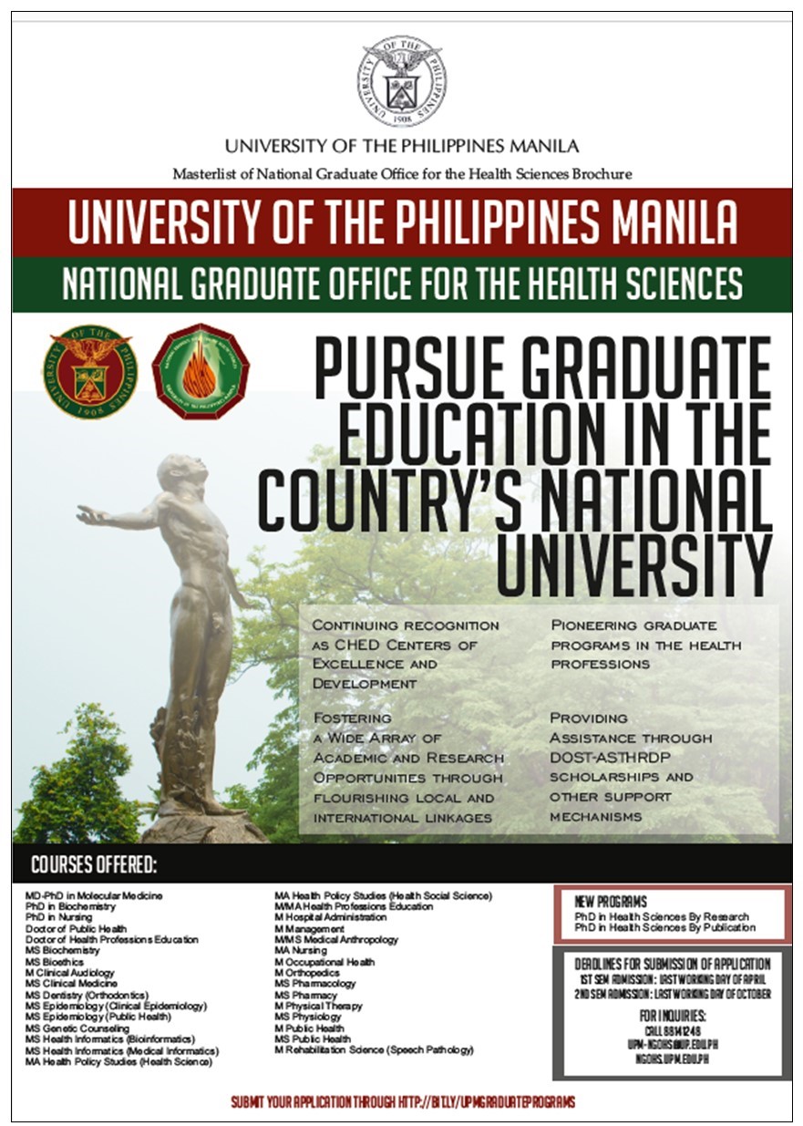 UP MANILA (Official) on Twitter "Visit NGOHS through its website