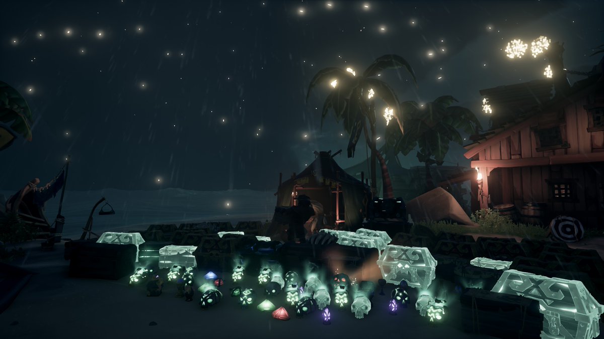 SmokeBeardTV's tweet photo. Crazy Night on the Seas, Happy Anniversary @SeaOfThieves To many more voyages on the seas!!! CHEERS! 

#SeaOfThieves 
#BeMorePirate 
#SoTShot 
#anniversary 
#birthdaysuit https://t.co/FfN9QGnnXn