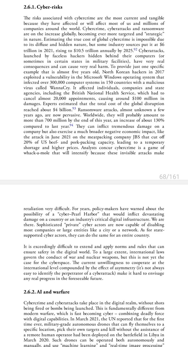 Siri, name a Klaus Schwab book in which he didn't say zero vould be ze cyberattacks coming in Ze Great Reset.