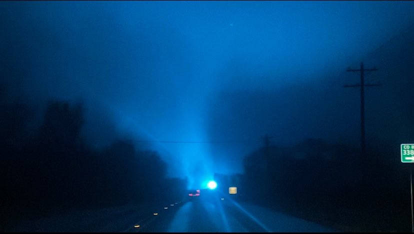 UNBELIEVABLE tornado intercept just now southwest of Crockett, Texas. <a href="/wx_Frankie/">Frankie Shepherd</a> drove us into perfect position to intercept. 

Streamed it LIVE for <a href="/ryanhallyall/">Ryan Hall, Y’all</a>. Follow @vortexchasing! #txwx <a href="/NWSShreveport/">NWS Shreveport</a> <a href="/JimCantore/">Jim Cantore</a>