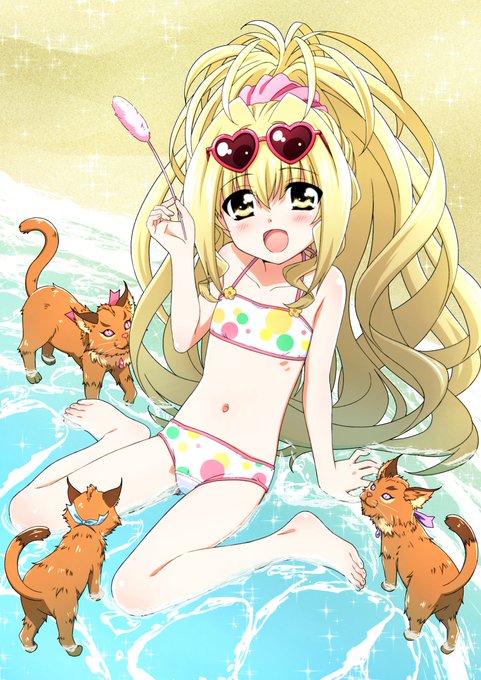 雪がうれしいから1枚脱ぐユーリ
子供水着がかきたかった

#なのは
#nanoha 