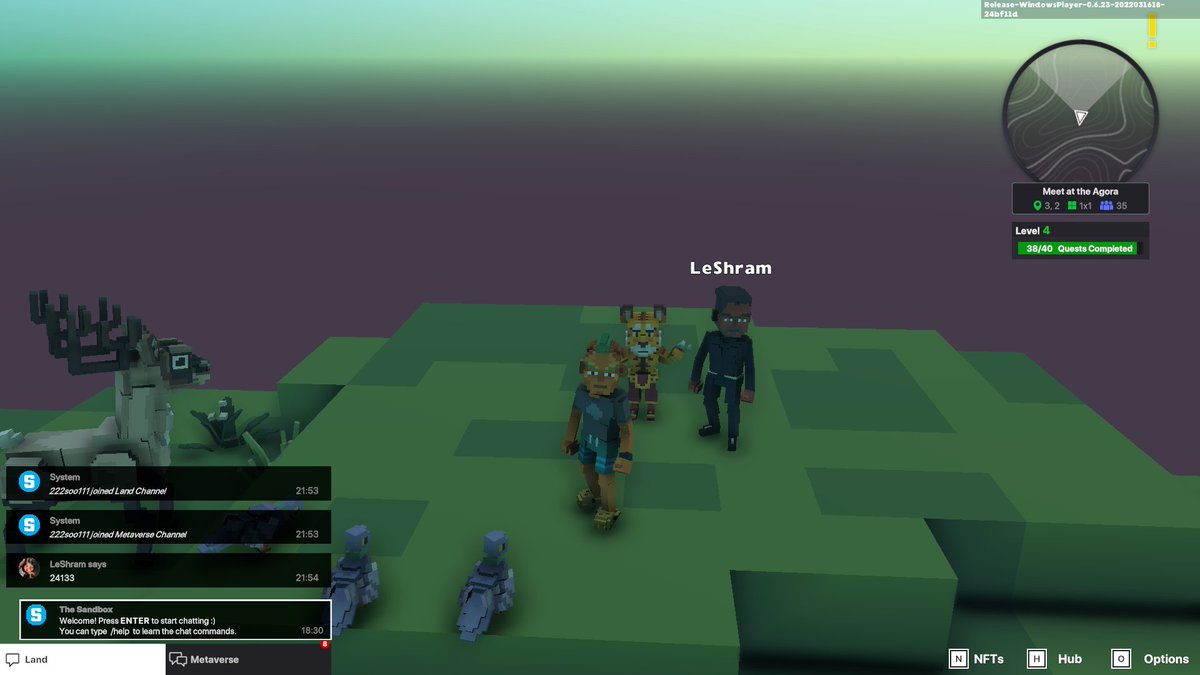 taehoho0808's tweet photo. @TheSandboxGame @binance I just participated in the daily #SandboxAlphaS2Contest for a chance to earn up to 1,000 $SAND! Starting March 20 - Show us your favorite Zodiac character. Check out my screenshot below!
👇 #SandboxAlphaS2 https://t.co/wTX9YvZ24g