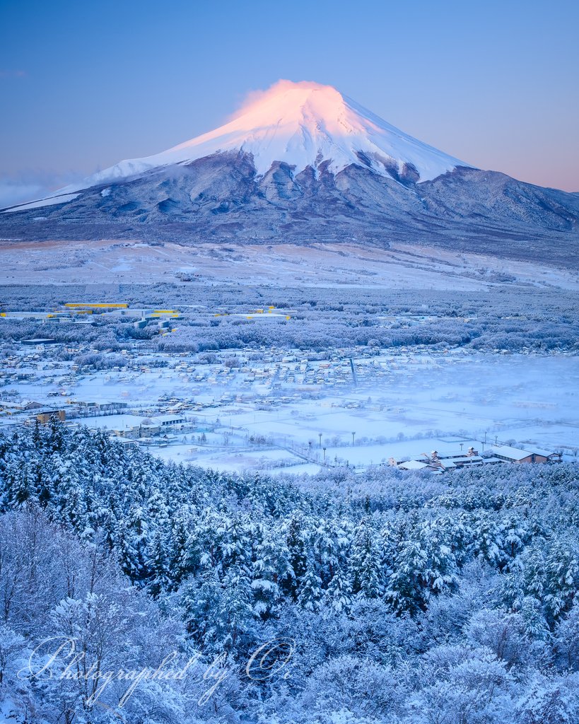 3月の雪が美しい。 2020年3月に撮影しました。