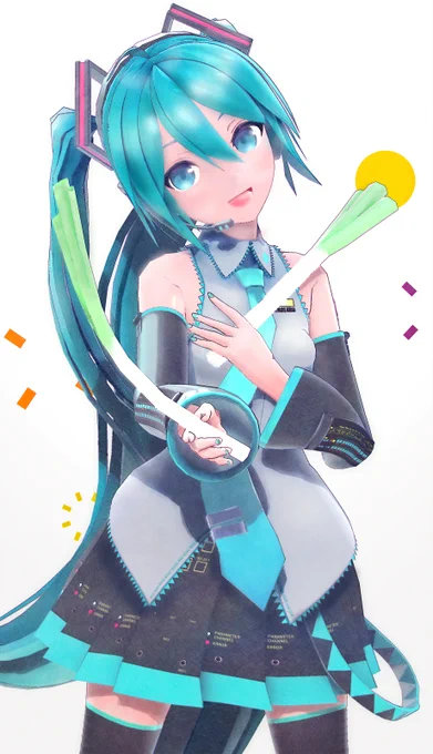 マスターにもあげる～♪
#初音ミク 
