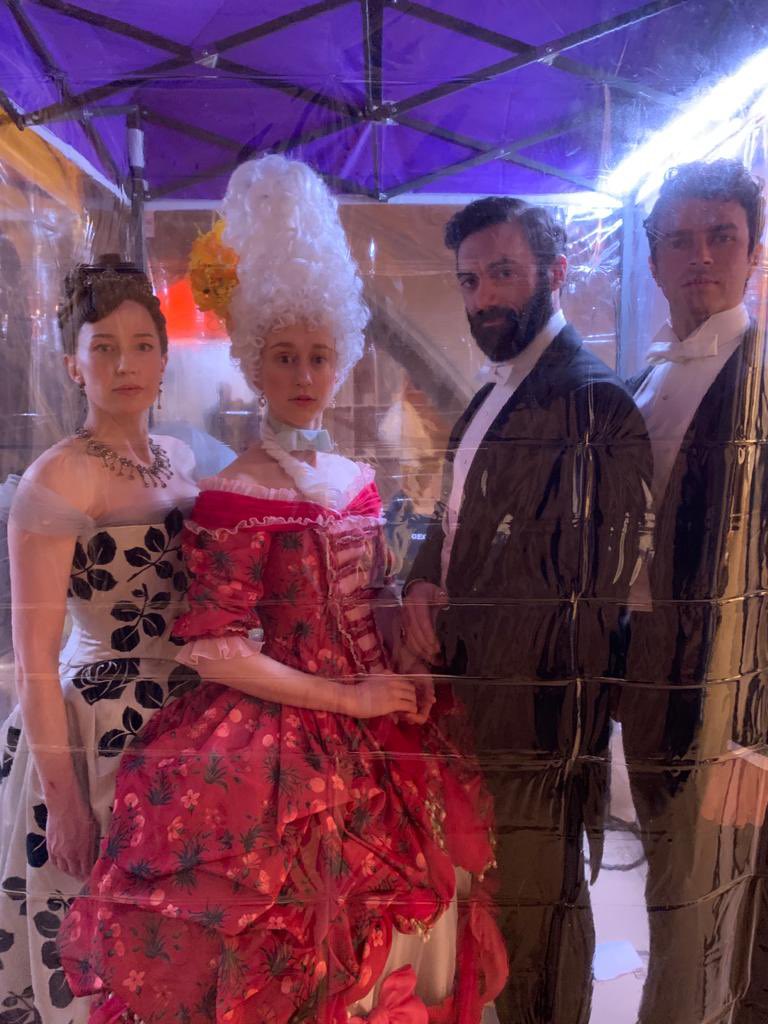 carriecoon's tweet image. #BTS #GildedAgeHBO #CovidProtocols #TheRussells