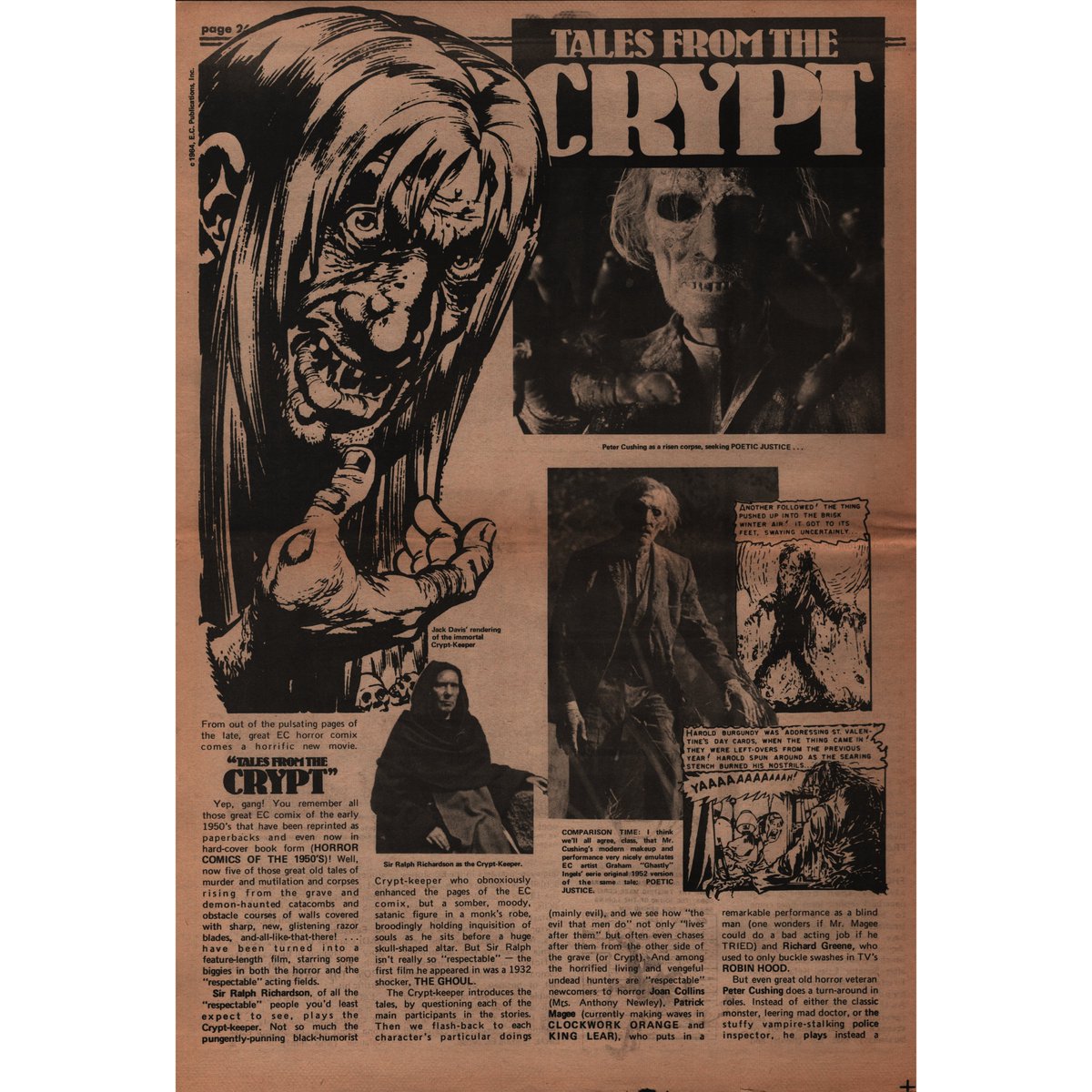 TheMonsterTimes's tweet photo. Tales from the Crypt https://t.co/ycWmfKhl5c