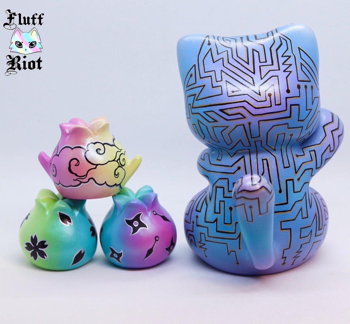 Congratulations <a href="/Earthy_designs/">Earthy</a> for winning my first ever NFT + physical drop done in conjunction with <a href="/The_GhostClub/">Ghost Club</a>! This was such a fun experience and I can’t wait to do more physical pieces alongside NFTs in the future as well! #nftcommunity #designertoys #nfts