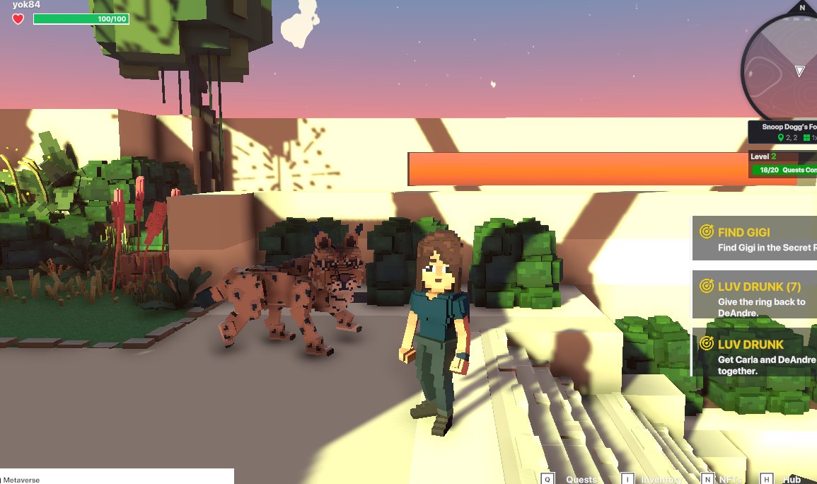 yok84587's tweet photo. @TheSandboxGame I just participated in the daily #SandboxAlphaS2Contest for a chance to earn up to 1,000 $SAND! Starting March 21 - Find Martha in the Snoop Dogg Mansion. Check out my screenshot below!
👇 #SandboxAlphaS2 https://t.co/CoR7SYLSGd