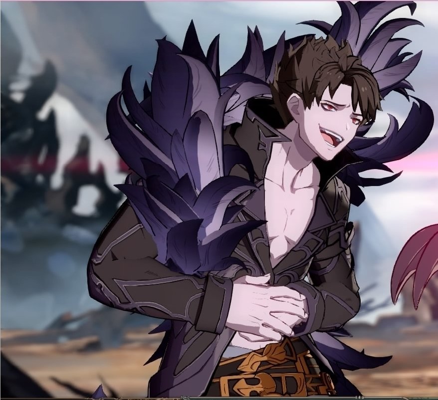 SerpentOfGuile's tweet image. ❝Indeed she did, she's completely whole now. 

Which is a good thing for you, Karnal— she may not have need for your head on a platter after all that cute barking you were doing before you left with your balls dragging behind you.

Did your little brother shoot em off you?~❞