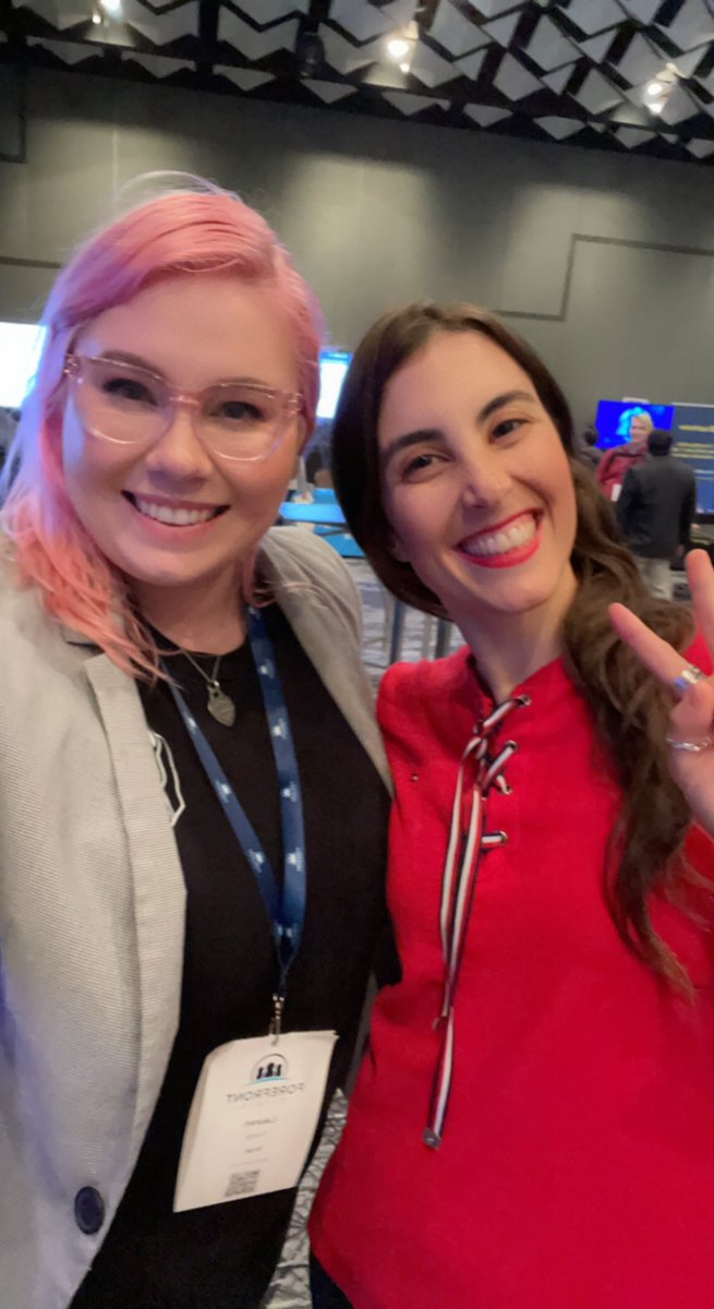 kirkiddo's tweet photo. I love it when my worlds collide. Running into @MishManners was a highlight of the #DevOpsSummitVIC 🎉 Snyk and GitHub represent https://t.co/YEHwLOvAkY
